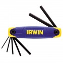 JUEGOS PLEGABLES DE LLAVES HEXAGONALES IRWIN IW10764