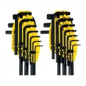 JUEGO DE LLAVES HEX 20 PZS STANLEY 69255