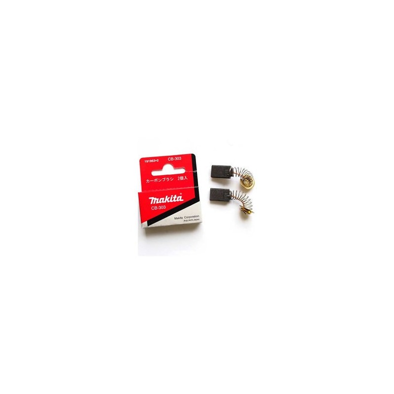JUEGO DE ESCOBILLAS MAKITA CB-303 MODELO 194996-6