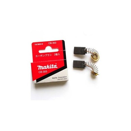 JUEGO DE ESCOBILLAS MAKITA CB-303 MODELO 194996-6