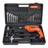 KIT TALADRO PERCUTOR 1/2 PUL + ACCES BLACK + DECKER HD565K-B3