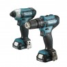 COMBO TALADRO PERCUTOR + ATORNILLADOR INAL 12V MAKITA CLX228