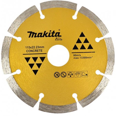 DISCO DIAMANTADO SEGMENTADO 4.1/2 -7/8" MAKITA A84109