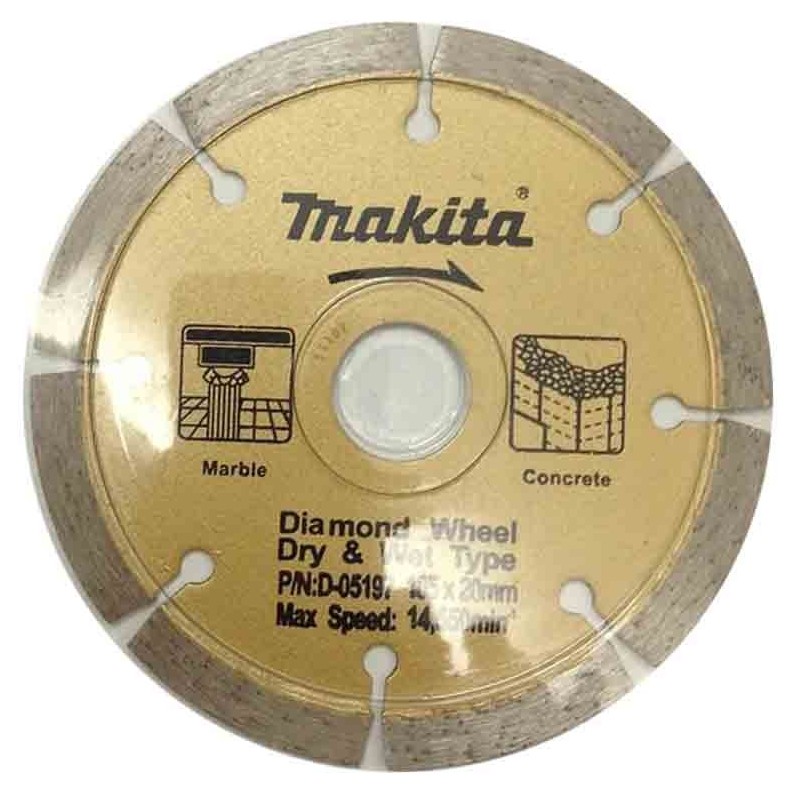 DISCO DIAMANTADO SEGMENTADO  MAKITA D05197