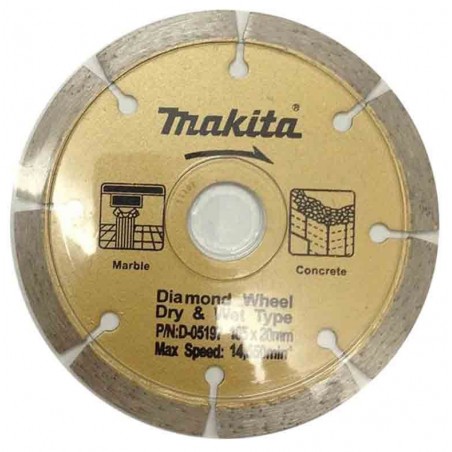 DISCO DIAMANTADO SEGMENTADO  MAKITA D05197