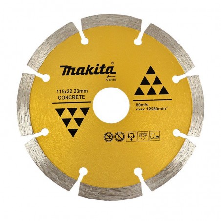 DISCO DIAMANT SEGMENTADO MAKITA 5X5/8 PULG A84115
