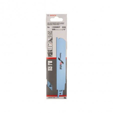 HOJA PARA SIERRA SABLE 5 PZS BOSCH 2608657394