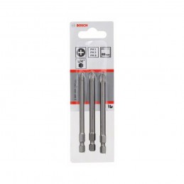 SET PUNTAS 3 PZS PH1, PH2, PH3  BOSCH 2607001757