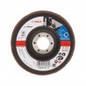 DISCO FLAP FIBRA 41/2" CURVO GRANO 80 BOSCH 2608605452