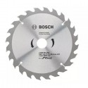 DISCO DE SIERRA CIRCULAR ECO 184mm 24D BOSCH 2608644329