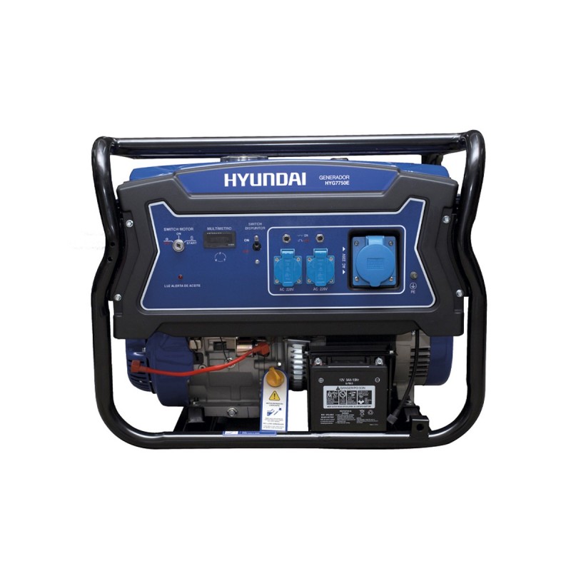 GENERADOR 4000W 120/240V MONOFASICO HYUNDAI HYG4950E