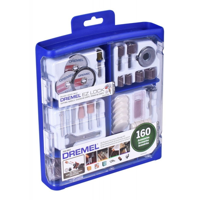 SET 160 ACCESORIOS /DREMEL 26150710AD