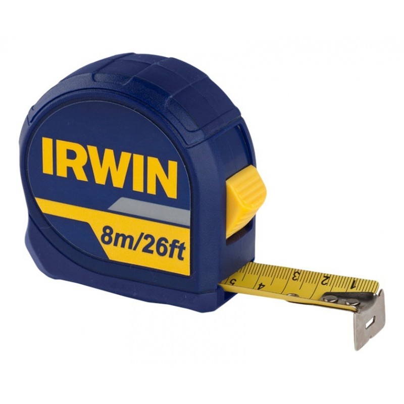 CINTA MÉTRICA STANDARD 8 MTS IRWIN IW13948