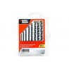 SET BROCAS MAMPOSTERIA X 8U. BLACK & DECKER BD0080CS