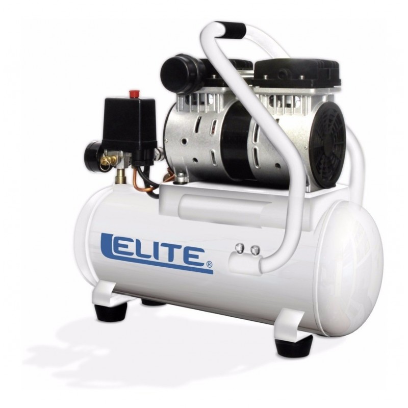 COMPRESOR ELITE MEDICO LIBRE ACEITE BAJO RUIDO CA1012D