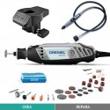 MOTOTOOL 30 ACCESORIOS + EJE FLEXIBLE ESTUCHE DREMEL 3000PP