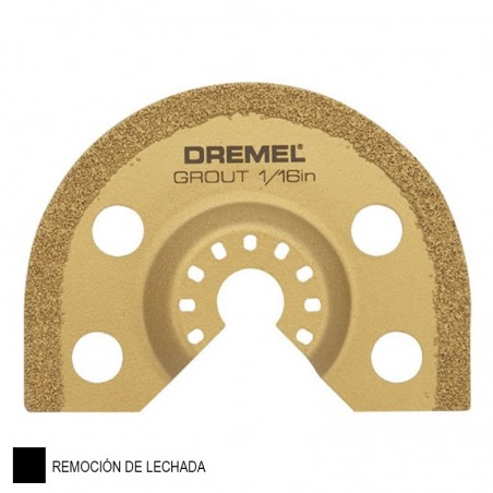 HOJA PARA REMOVER CEMENTO 1/16PULG DREMEL 2615M501AC