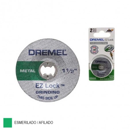 DISCO P/ESMERILAR AFILAR EZ LOCK 1/2PULG  DREMEL 2615E541AA