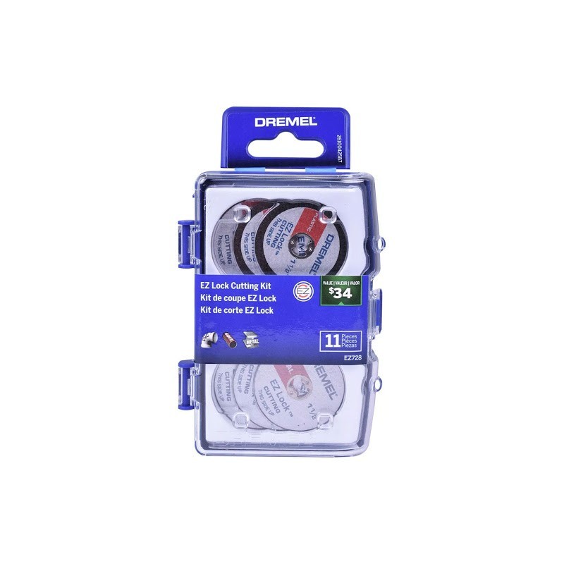 SET 11 ACCESORIOS CORTE METAL DREMEL 2615E728AB