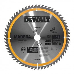 HOJA DE SIERRA 12" 60T MADERA DWA03140